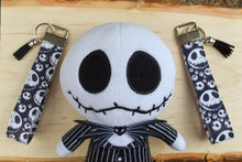 Load image into Gallery viewer, NBC Jack Skellington Keychain Wristlet