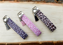 Load image into Gallery viewer, Blush Cheetah Keychain Wristlet
