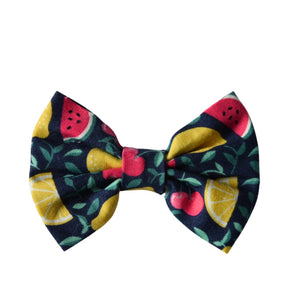 Navy Mixed Fruit Classic Bow