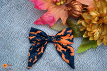Load image into Gallery viewer, Halloween Bats Bow - Medium