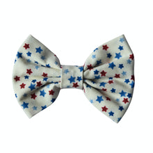 Load image into Gallery viewer, Patriotic Stars Classic Bow