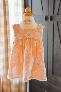 Peach Sundress {Toddler}