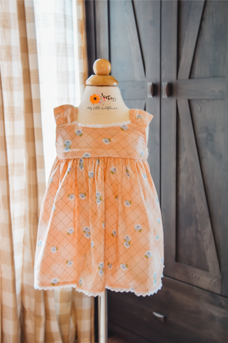 Peach Sundress {Toddler}