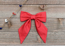 Load image into Gallery viewer, Red Sailor Bow