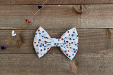 Load image into Gallery viewer, Patriotic Stars Classic Bow