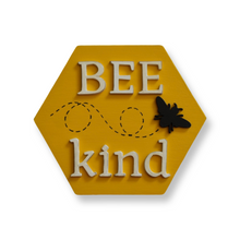 Load image into Gallery viewer, Wooden Bee Sign Set