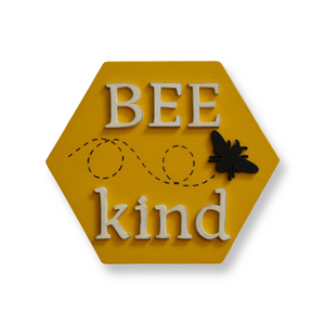 Wooden Bee Sign Set