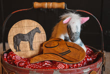 Load image into Gallery viewer, Wooden Western Horse Sign Set