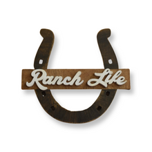 Load image into Gallery viewer, Wooden Western Horse Sign Set