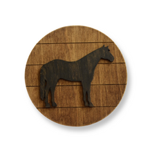 Load image into Gallery viewer, Wooden Western Horse Sign Set