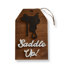 Load image into Gallery viewer, Wooden Western Horse Sign Set