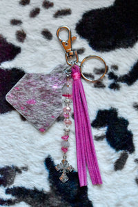 Boujee Cowgirl Keychain - Dakota