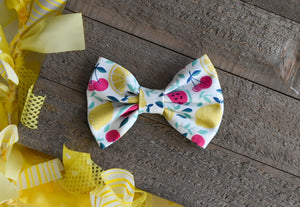 White Mixed Fruit Classic Bow