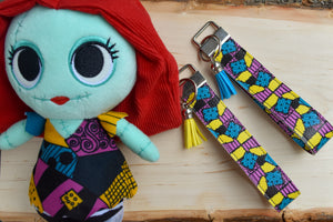 NBC Sally's Dress Keychain Wristlet
