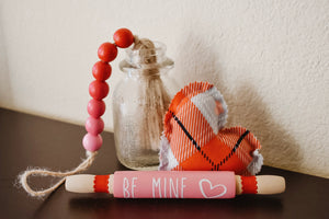 Mini Valentine Heart Pillow Set