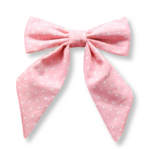 Pink Hearts Sailor Bow