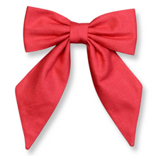 Load image into Gallery viewer, Red Sailor Bow