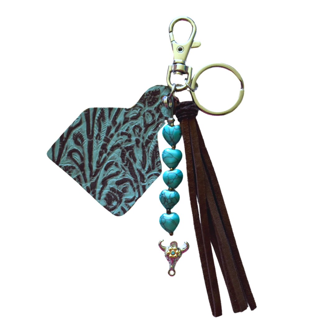 Boujee Cowgirl Keychain - Willa