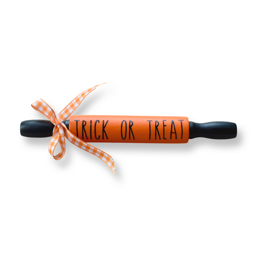 Trick or Treat (Orange) Rolling Pin