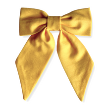 Load image into Gallery viewer, Yellow Large Sailor Bow