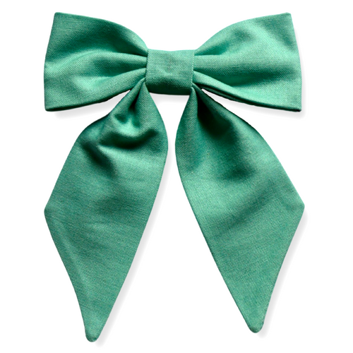 Seafoam Green Large Sailor Bow