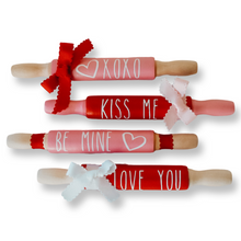 Load image into Gallery viewer, Kiss Me Valentine&#39;s Day Rolling Pin