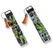 Load image into Gallery viewer, Mickey-Inspired Halloween Keychain Wristlet