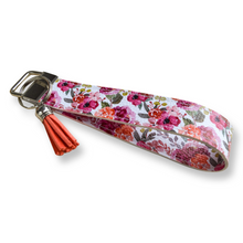 Load image into Gallery viewer, Autumn Floral Keychain Wristlet