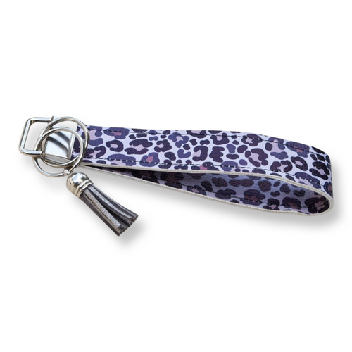 Cool Cheetah Print Keychain Wristlet