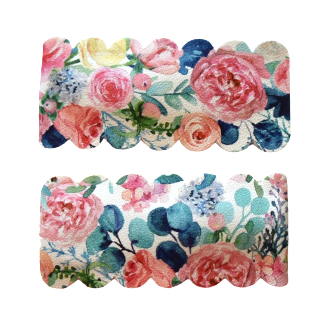 Blush Flower Snap Clip