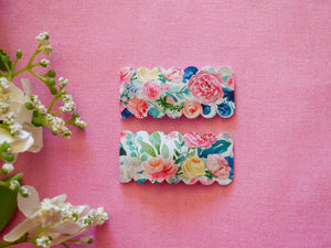 Blush Flower Snap Clip