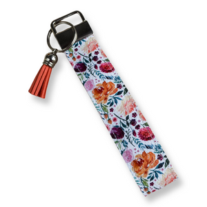 Wildflower Floral Keychain Wristlet